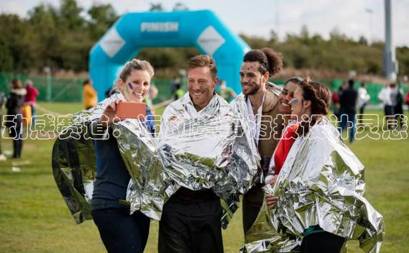 动感赛道：运动赛事海报设计灵感